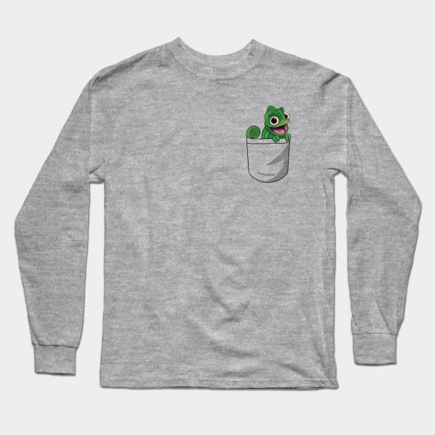 Shirt Pocket Pascal Long Sleeve T-Shirt by leiacat